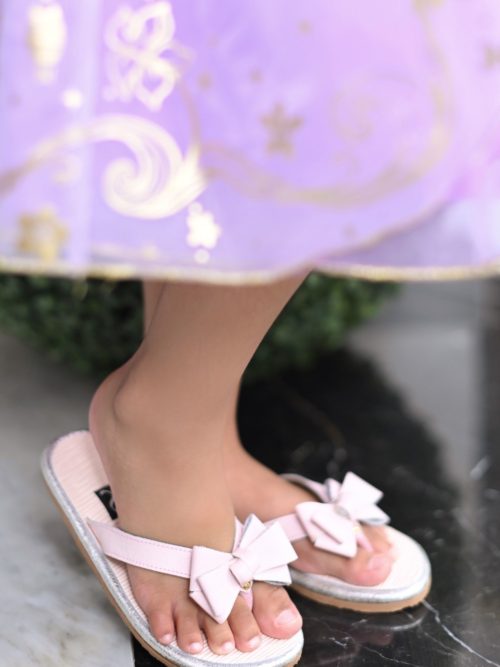 baby pink sandals